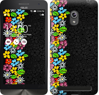 

Чехол цветочный орнамент для Asus ZenFone 6 A600CG 102417