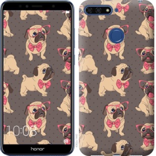 

Чехол мопсики 2 для Huawei Y6 Prime 2018 731637