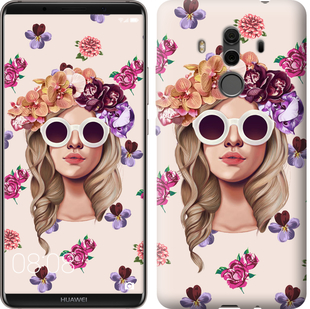 

Чохол Дівчина з квітами v2 на Huawei Mate 10 Pro 612335