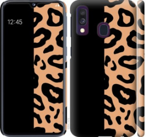 Чехол Пятна леопарда для Samsung Galaxy A40 2019 A405F