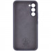 Фото Чохол Silicone Cover Lakshmi Full Camera (AAA) на Samsung Galaxy S24 FE (Сірий / Dark Gray) на vchehle.ua