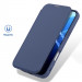 Фото Чехол-книжка Dux Ducis Skin X Pro with Magnetic safe для Apple iPhone 16 Pro (6.3") (Blue) на vchehle.ua