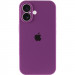 Купить Чехол Silicone Case Full Camera Protective (AA) для Apple iPhone 16 (6.1") (Фиолетовый / Grape) на vchehle.ua