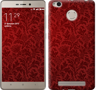 

Чехол Чехол цвета бордо для Xiaomi Redmi 3 Pro 650048