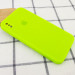Фото Чехол Silicone Case Square Full Camera Protective (AA) для Apple iPhone XS Max (6.5") (Салатовый / Neon green) на vchehle.ua