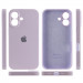 Фото Чохол Silicone Case Full Camera Protective (AA) на Apple iPhone 16 (6.1") (Бузковий / Lilac) в маназині vchehle.ua