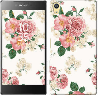 

Чехол цветочные обои v1 для Sony Xperia Z5 E6633 642290