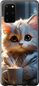 Чохол White cat на Samsung Galaxy S20 Plus