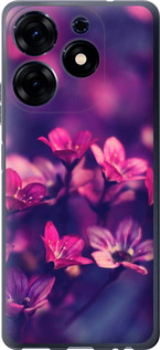 

Чехол Пурпурные цветы для Tecno Spark 10 Pro 1694791