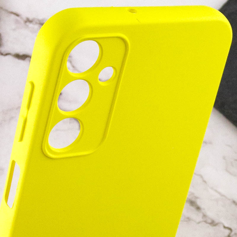 Замовити Чохол TPU GETMAN Liquid Silk Full Camera на Samsung Galaxy A05s (Жовтий / Flash) на vchehle.ua