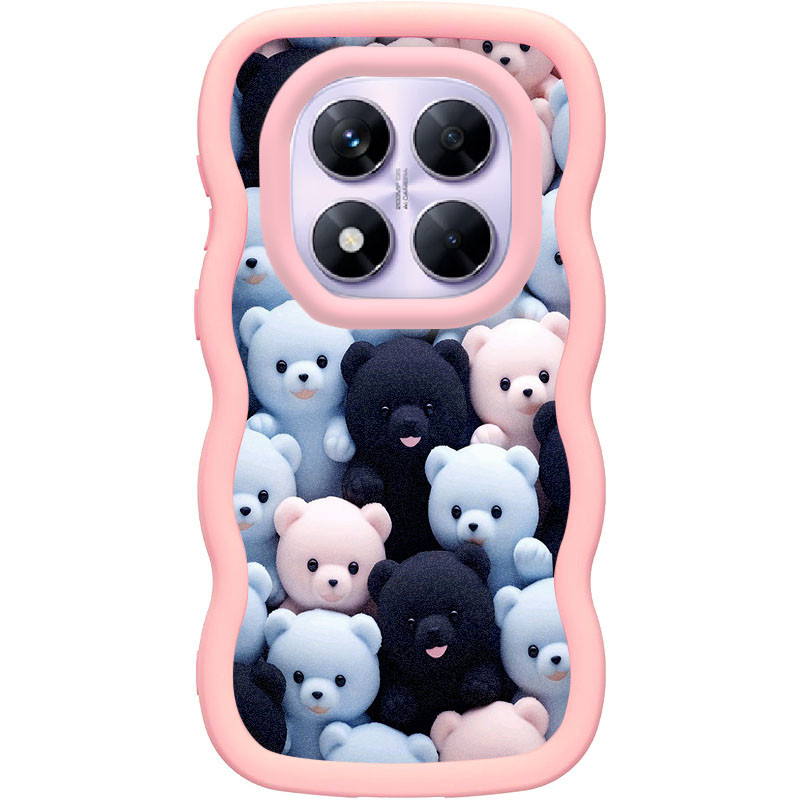 Чохол TPU Cloudy Pictures на Xiaomi Redmi Note 14 Pro 4G (Bears)