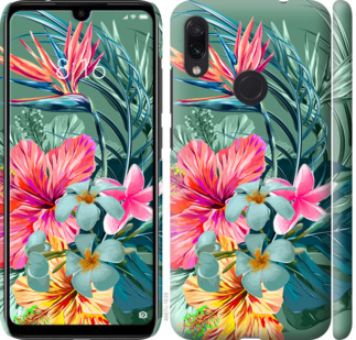 

Чехол Тропические цветы v1 для Xiaomi Redmi Note 7S 845131