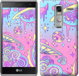 

Чехол Розовая галактика для LG H650E Zero / Class 633420