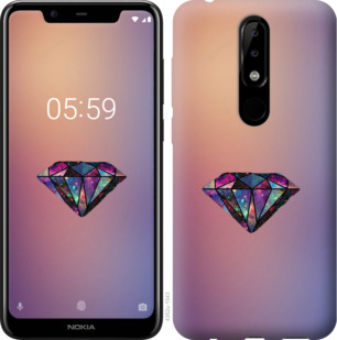 

Чехол Диамант для Nokia 5.1 Plus 878746