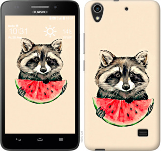

Чохол Єнотик з кавуном на Huawei Honor 4 Play 799965
