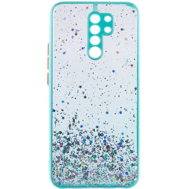 

TPU чохол Spangle star з захистом камери на Xiaomi Redmi 9 (Бірюзовий) 1211834