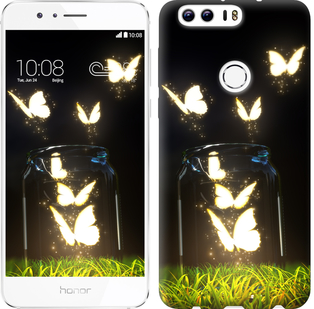 

Чехол Бабочки для Huawei Honor 8 198683
