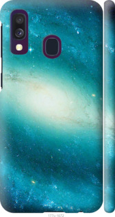 Чехол Голубая галактика для Samsung Galaxy A40 2019 A405F