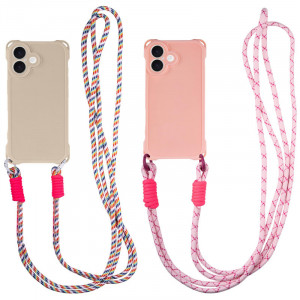 Чехол TPU CrossBody with straps для Apple iPhone 16 (6.1")
