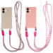 Чохол TPU CrossBody with straps на Apple iPhone 16 (6.1")