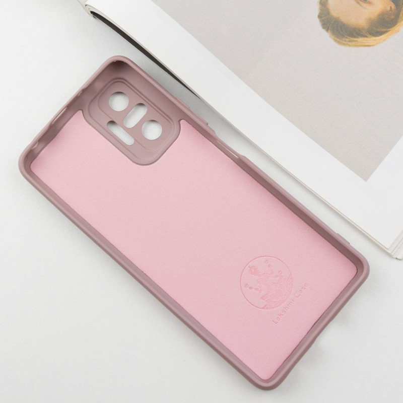 Фото Чохол Silicone Cover Lakshmi Full Camera (A) на Xiaomi Redmi Note 10 Pro / 10 Pro Max (Рожевий / Pink Sand) в маназині vchehle.ua