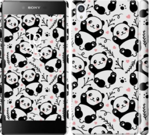 Чехол Панды для Sony Xperia Z5 Premium E6883