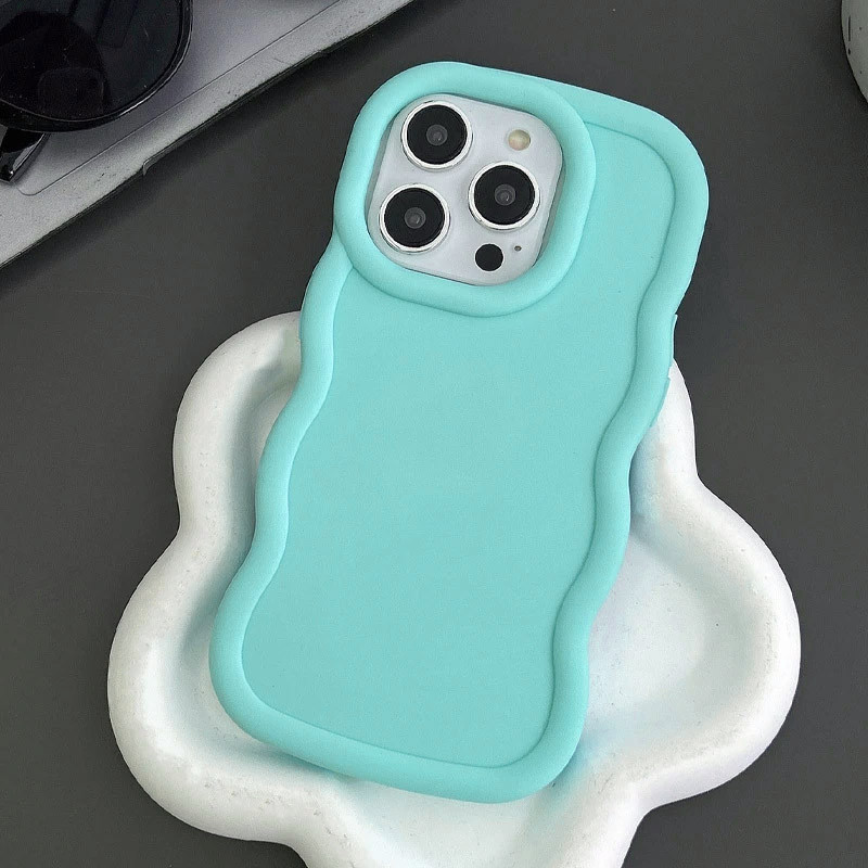 Фото Чохол TPU Ripple на Apple iPhone 16 Pro (6.3") (Turquoise) в маназині vchehle.ua