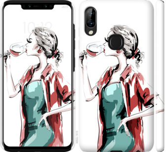 

Чехол Девушка с бокалом для Lenovo S5 Pro 841485