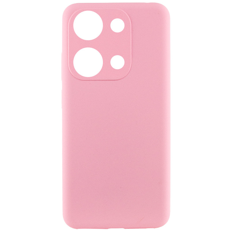 Чехол Silicone Cover Lakshmi Full Camera (AAA) для Xiaomi Redmi Note 13 Pro 4G / Poco M6 Pro 4G (Розовый / Light pink)