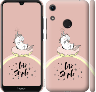 

Чехол Единорожка в пончике для Huawei Y6s 902316