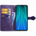 Кожаный чехол-книжка Art Case с визитницей для Xiaomi Redmi Note 8 Pro (Фиолетовый) в магазине vchehle.ua