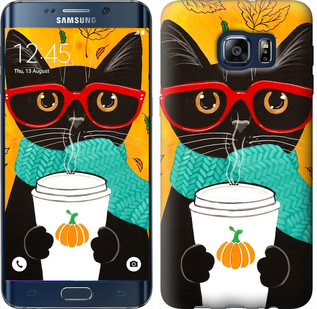 

Чохол Осінній кіт на Samsung Galaxy S6 Edge Plus G928 639661