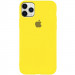 Чехол Silicone Case Slim Full Protective для Apple iPhone 11 Pro (5.8") (Желтый / Neon Yellow)