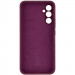 Фото Чохол Silicone Cover Lakshmi Full Camera (AAA) на Samsung Galaxy S24 FE (Бордовий / Plum) в маназині vchehle.ua