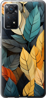 

Чехол Кольорове листя для Xiaomi Redmi Note 11 Pro 1629404