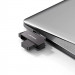 Фото Уцінка Флеш-накопичувач Usams US-ZB194 USB 3.0 Rotatable High Speed – 16GB (Розкрита упаковка / Iron-grey) в маназині vchehle.ua