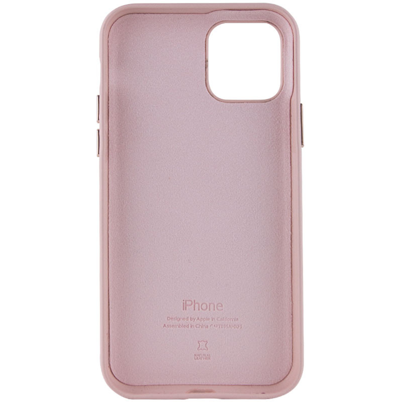 Купити Шкіряний чохол Leather Case (AA Plus) на Apple iPhone 11 Pro Max (6.5") (Sand Pink) на vchehle.ua
