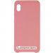 Чехол Silicone Cover without Logo (AA) для Samsung J600F Galaxy J6 (2018) (Розовый / Pink)