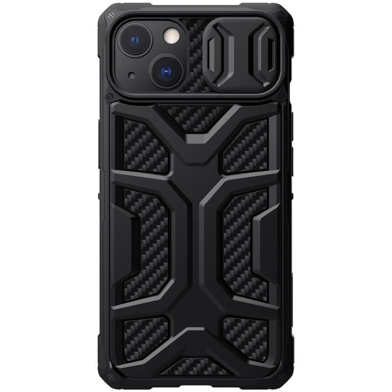 

TPU+PC чохол Nillkin CamShield Adventurer на Apple iPhone 13 (6.1") (Чорний) 1215791