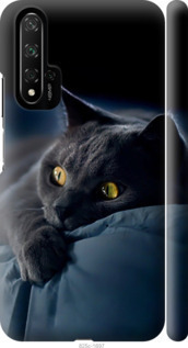 Чохол Димчастий кіт на Huawei Honor 20