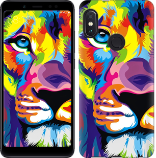 

Чехол Разноцветный лев для Xiaomi Redmi Note 5 (DC) 639569