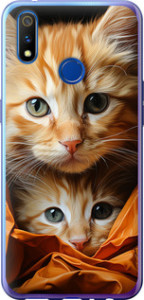Чехол Котики 2 для Realme 3 Pro