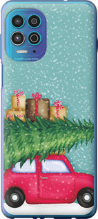 

Чохол Машина з подарунками на Motorola G100 1672031