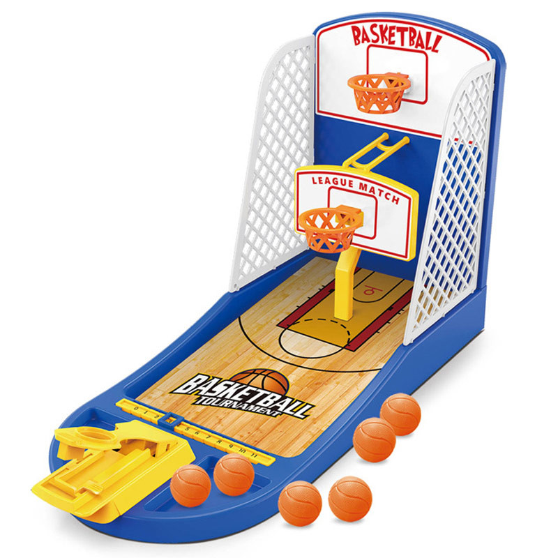 Настольная интерактивная игра Ummi 06818 Basketball Tournament (Blue / Yellow)