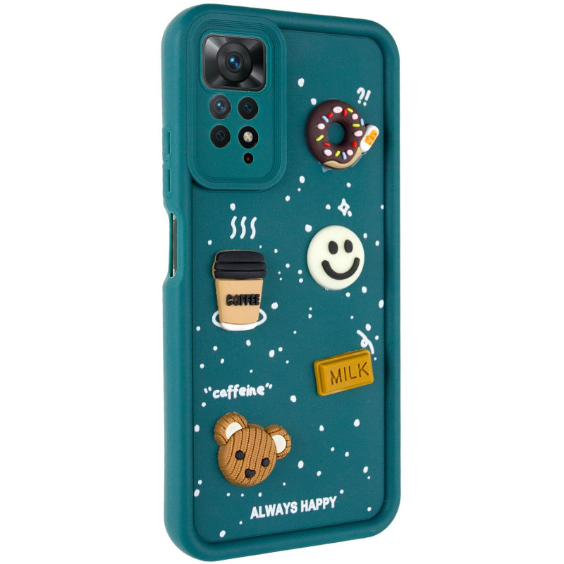 Чехол TPU Toys Case для Xiaomi Redmi Note 11 Pro 4G/5G / 12 Pro 4G (Pine Green / Always Happy)