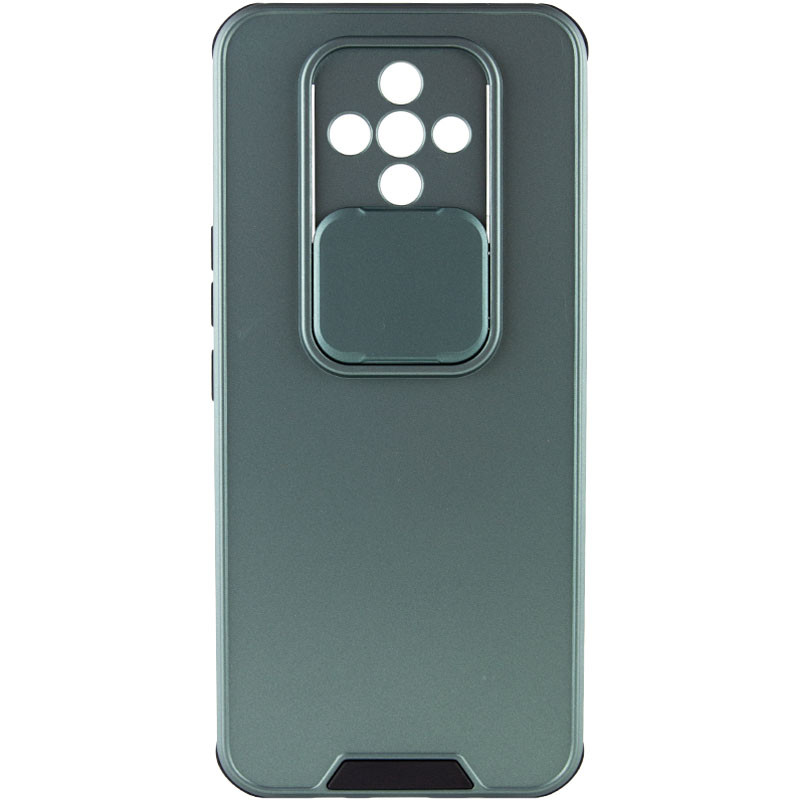 Фото TPU+PC чехол Lens series для TECNO Spark 6 (Зеленый) в магазине vchehle.ua