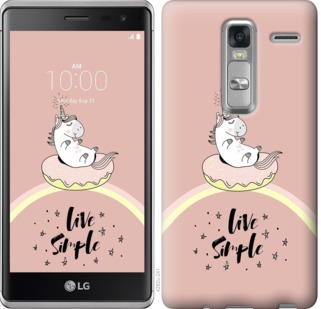 

Чохол Єдинорожки в пончике для LG H650E Zero / Class 719353