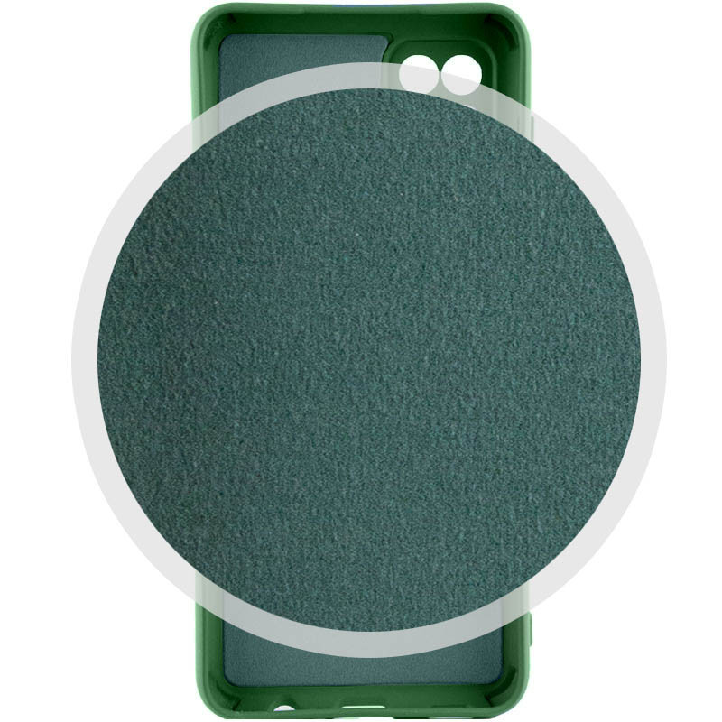 Фото Чехол Silicone Cover Lakshmi Full Camera (A) для Samsung Galaxy M33 5G (Зеленый / Dark green) в магазине vchehle.ua