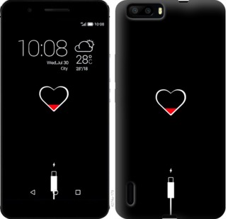 

Чохол Подзарядка сердца для Huawei Honor 6 Plus 721444