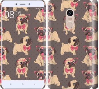

Чехол мопсики 2 для Xiaomi Redmi Note 4 731556